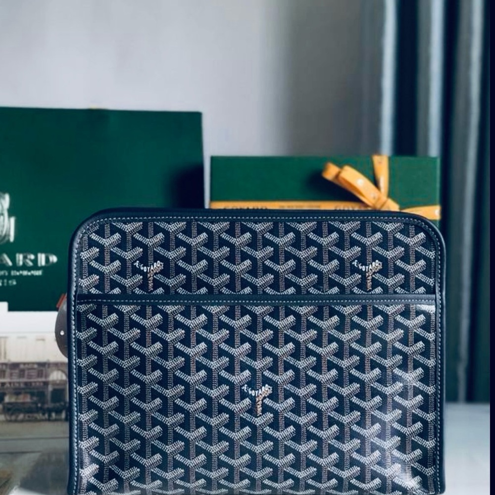 Goyard Black and Gray Men's Bag